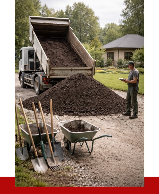 Купить чернозем с доставкой в Искитиме от 1835 р. | ПРОНЕРУДСкм