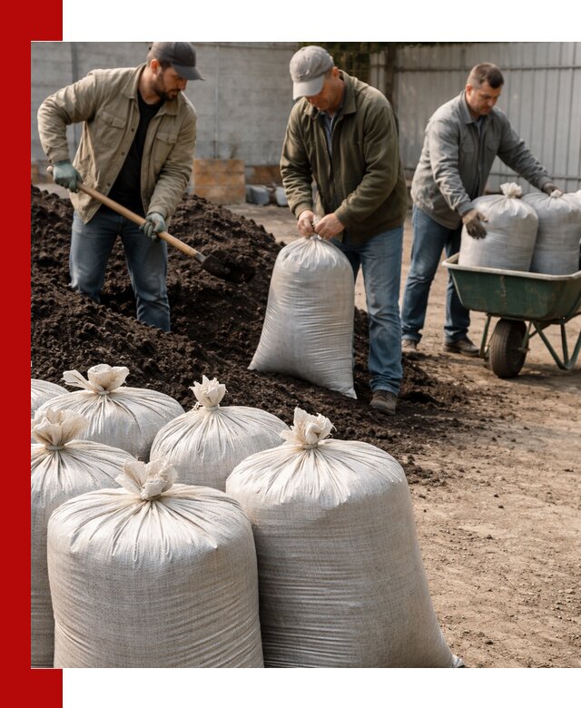 Купить чернозем в мешках с доставкой в Искитиме