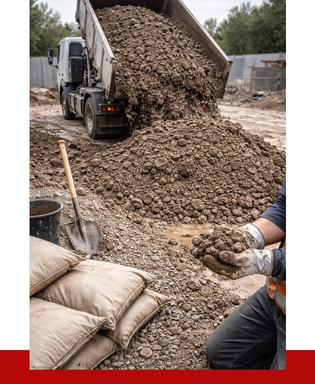 Купить глина для засыпки в Искитиме от 1223 р. за куб | ПРОНЕРУДСкм