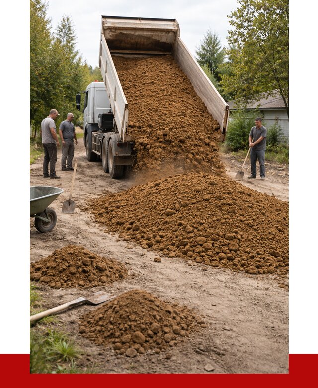 Купить суглинок с доставкой в Искитиме от 2548 р. за куб | ПРОНЕРУДСкм