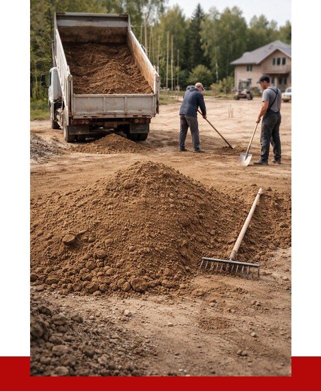 Суглинок для планировки в Искитиме с доставкой от 4281 р. | ПРОНЕРУДСкм