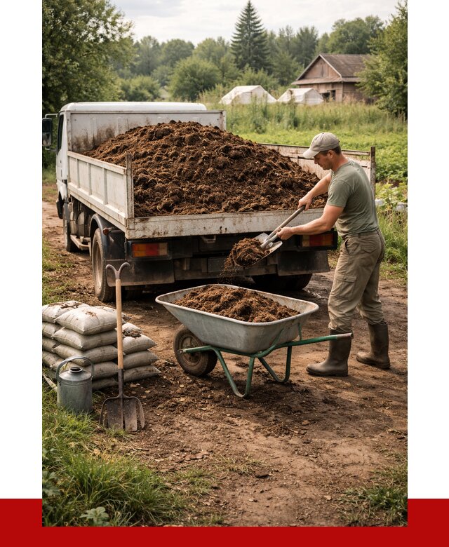 Купить коровий навоз с доставкой в Искитиме от 1835 р. | ПРОНЕРУДСкм