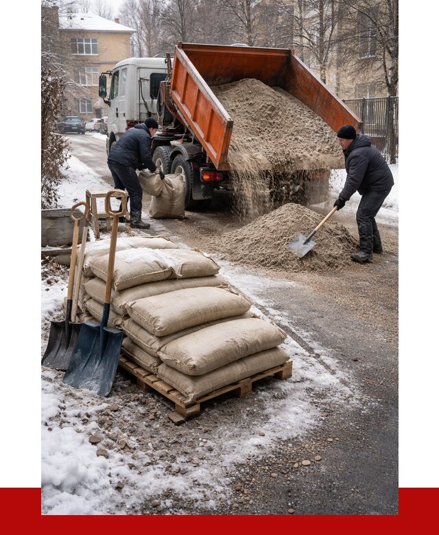 Противогололедные материалы оптом в Искитиме от 4281 р. | ПРОНЕРУДСкм