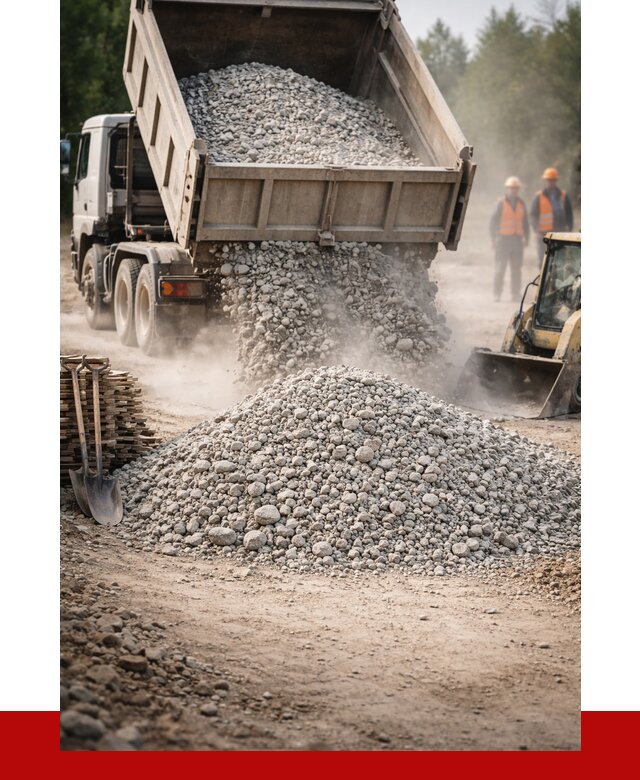 Купить дробленый бетон в Искитиме от 1733 р./куб | ПРОНЕРУДСкм