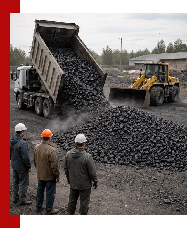 Доставка угля антрацита в Искитиме с самосвалами и погрузкой