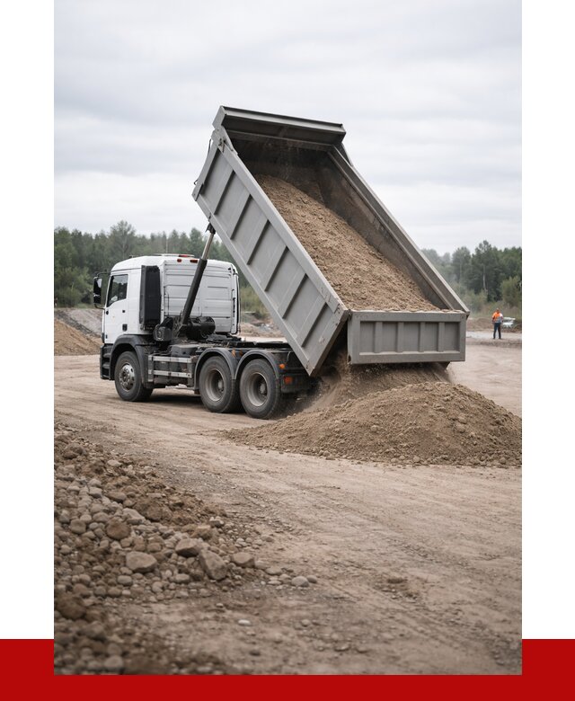 Доставка самосвалом 15 кубов в Искитиме от 6625 руб. | ПРОНЕРУДСкм