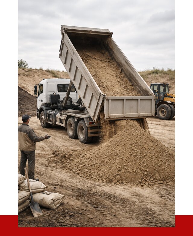 Доставка самосвалом 20 кубов в Искитиме от 7644 р. | ПРОНЕРУДСкм