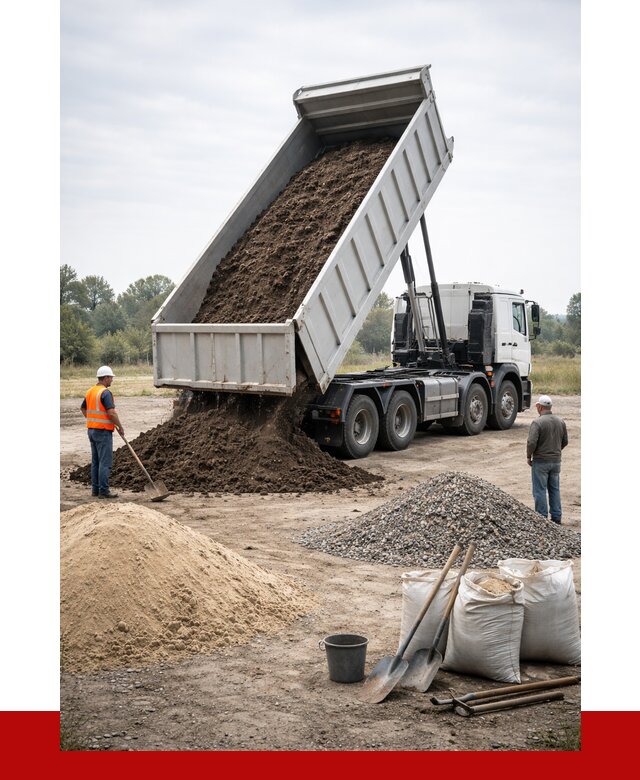 Доставка самосвалом 30 кубов в Искитиме от 8663 р. | ПРОНЕРУДСкм