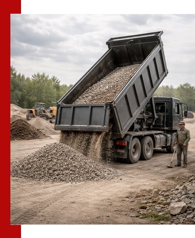 Доставка самосвалом 30 м3 по выгодным ценам в Искитиме