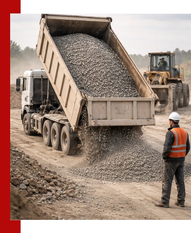 Доставка самосвалом 40 кубов цемента и сыпучих в Искитиме