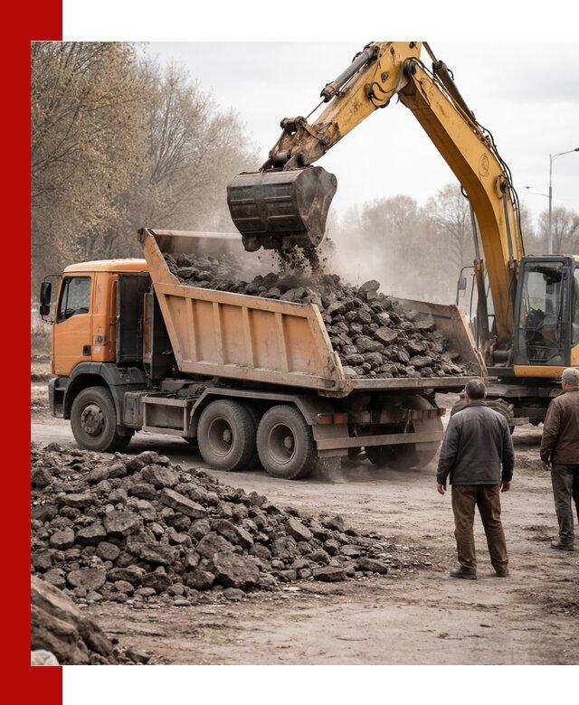 Вывоз асфальта и асфальтового покрытия в Искитиме