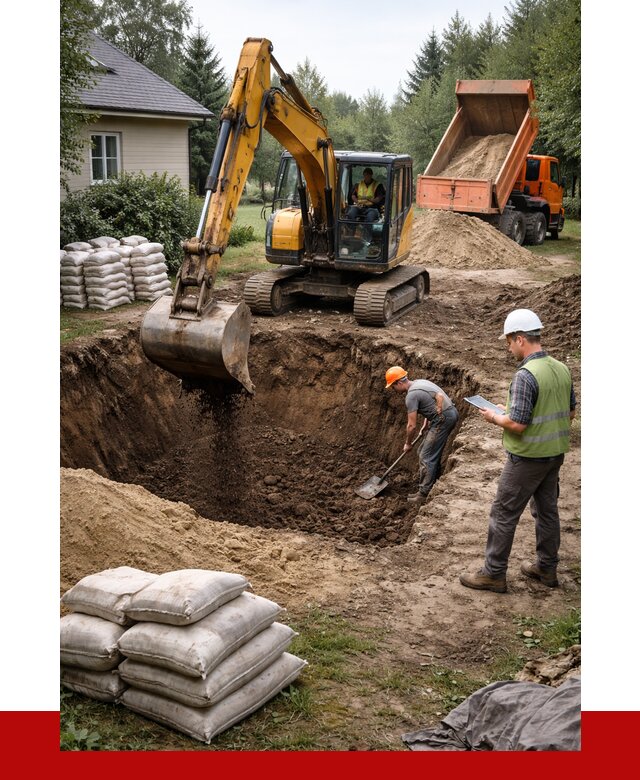 Рытье котлована в Искитиме быстро от 4586 р. ПРОНЕРУДСкм