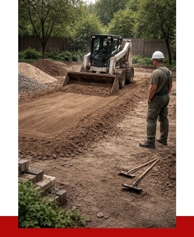 Выравнивание участка под ключ в Искитиме от 3567 р. | ПРОНЕРУДСкм